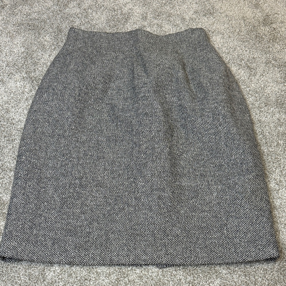 Vintage Wool Tweed Skirt